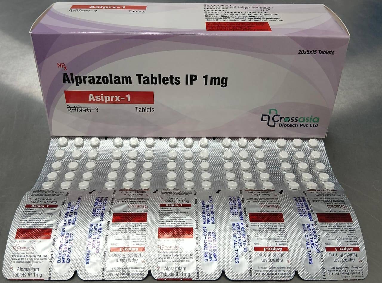 Alprazolam 1 mg