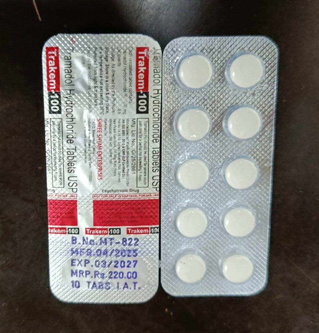 TRAMADOL 100MG (TRAKEM)