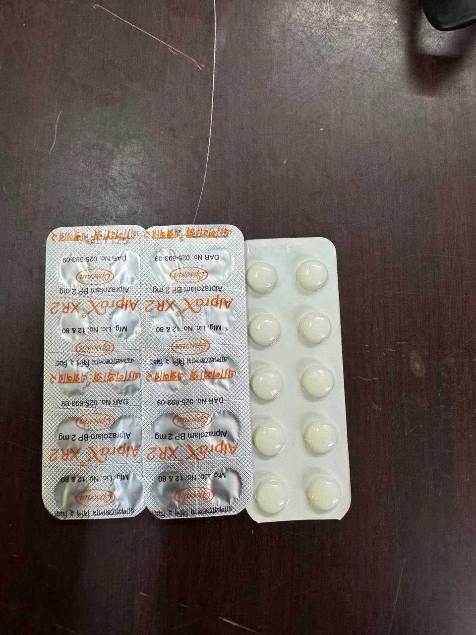 Alprazolam 2mg (180+20 Bonus Pills)