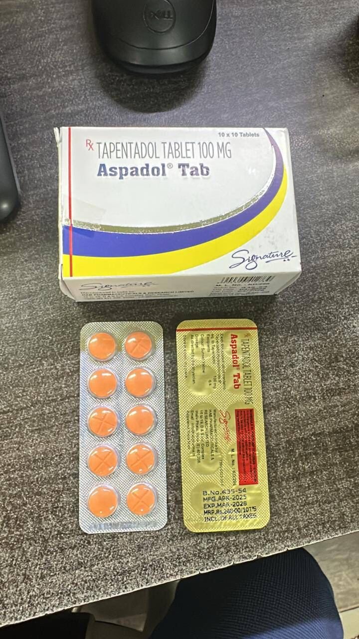 Tapentadol 100mg Aspadol